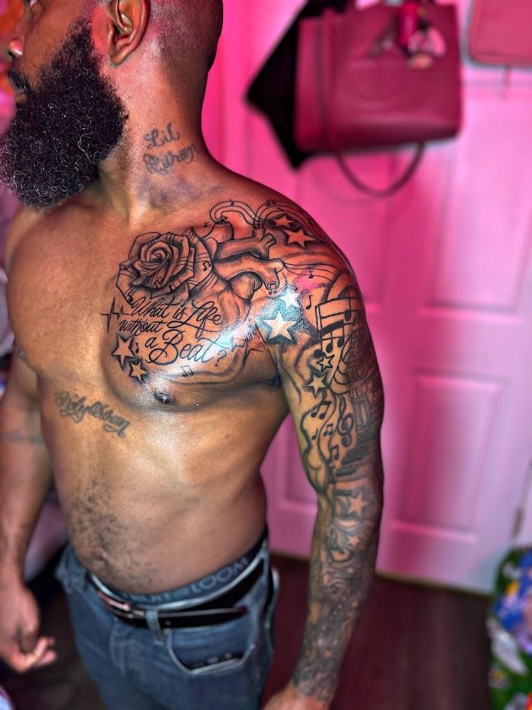 Pink Scorpion Ink Tattoo in Hartford, Connecticut