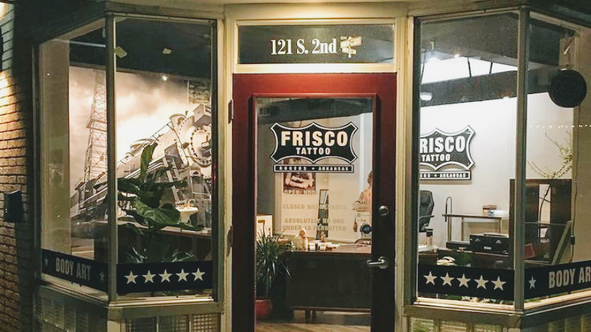 Frisco Tattoo Exterior in Rogers, Arkansas