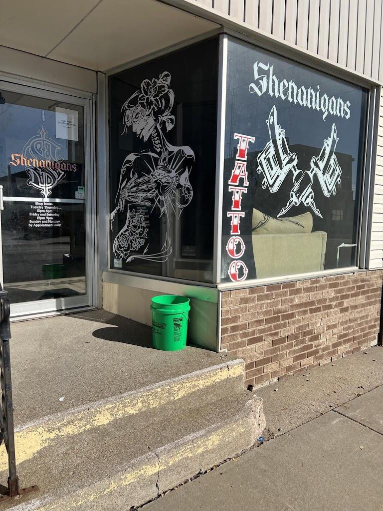 Shenanigans Tattoo Company Exterior in Mitchell, South Dakota