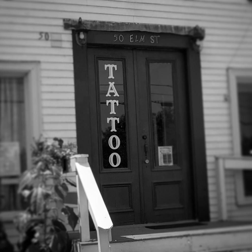 Skull and Snake Tattoo Studio Exterior in Dover, New Hampshire