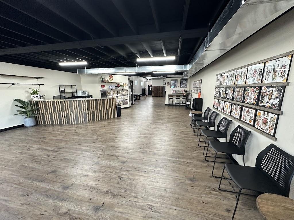 Brass Heart Tattoo Inside in Canton, Ohio