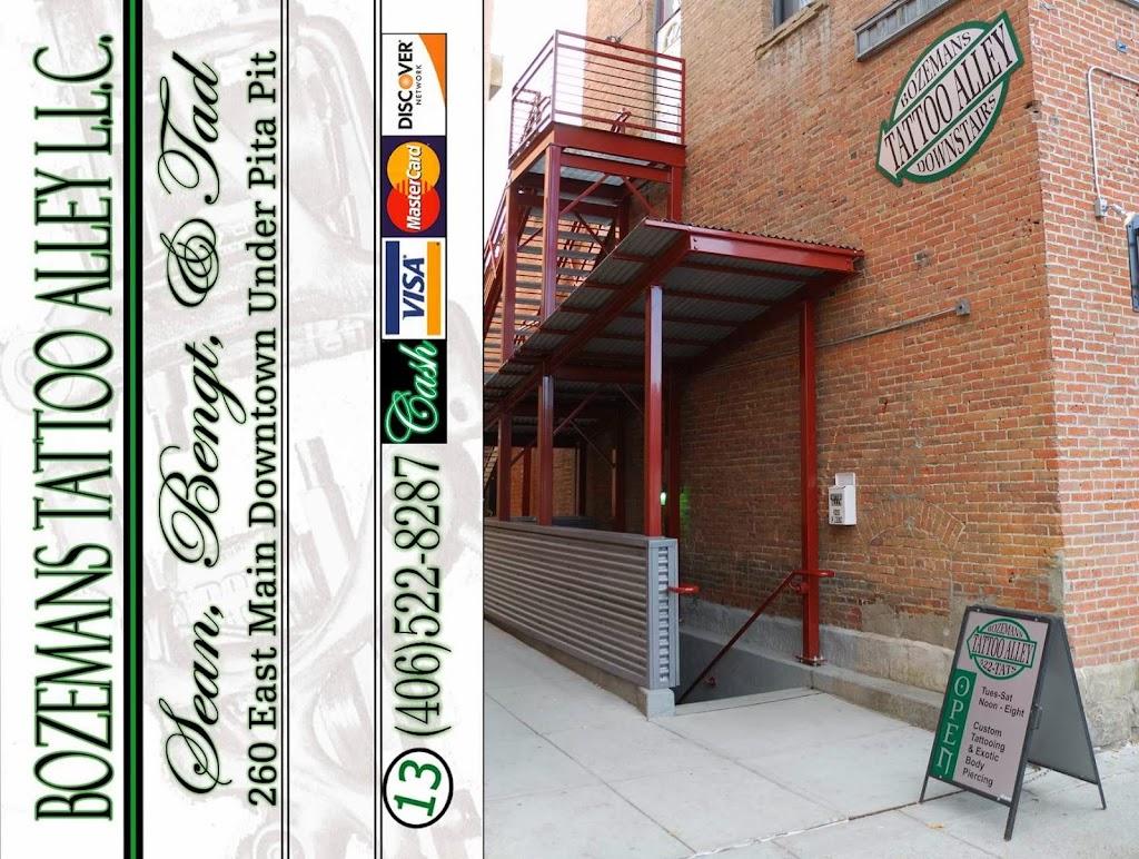 Bozeman's Tattoo Alley Exterior in Bozeman, Montana