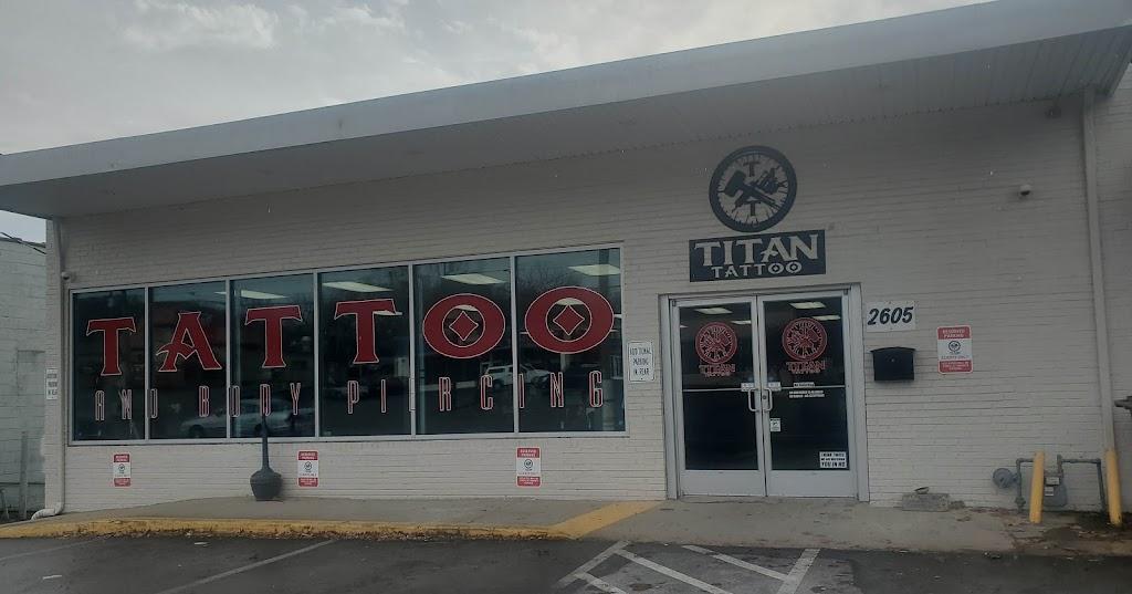 Titan Tattoo Exterior in Nashville, Tennessee