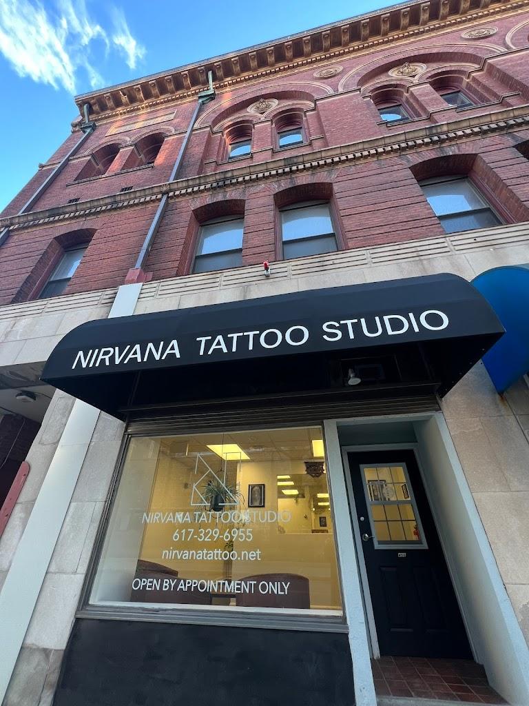 Nirvana Tattoo Studio Exterior in Newton, Massachusetts