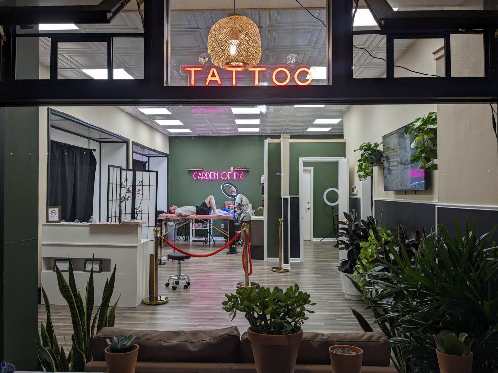 Garden of Ink Exterior in Rahway, New Jersey