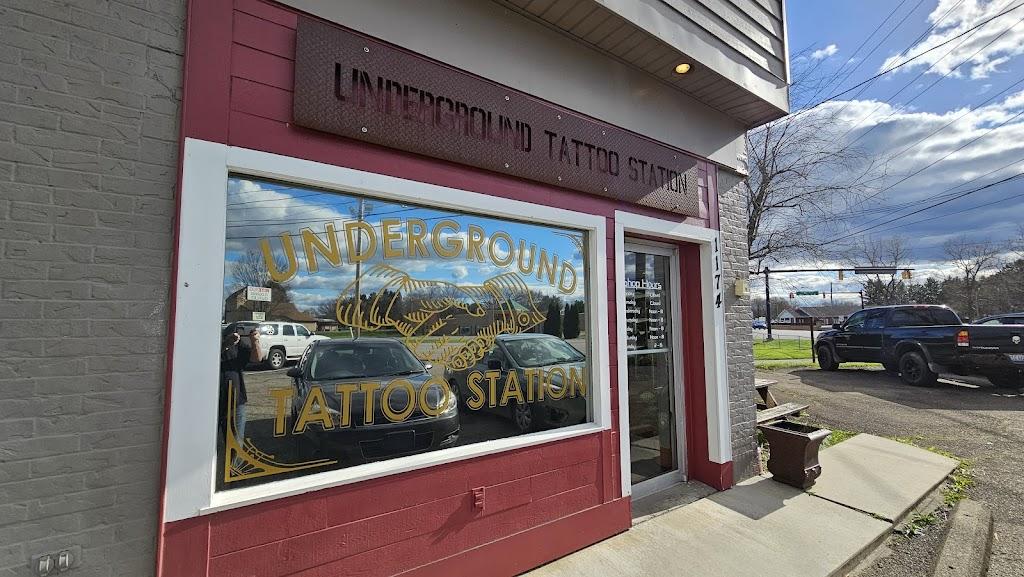 Underground Tattoo Station Exterior in Heath, Ohio