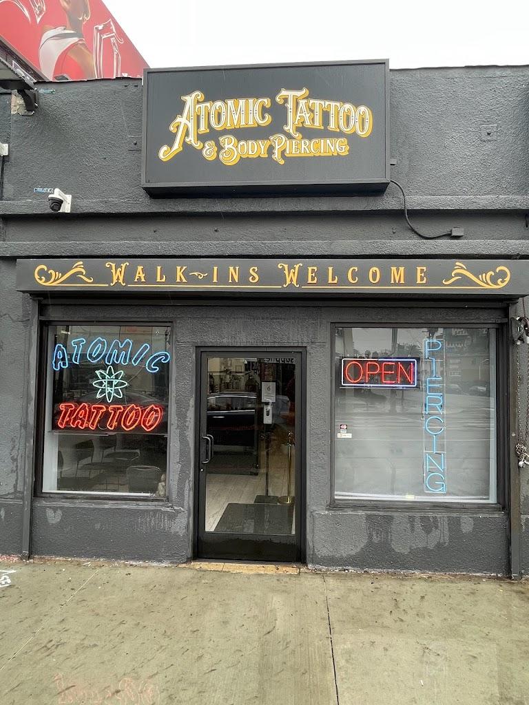 Atomic Tattoo & Body Piercing Exterior in Hollywood, California