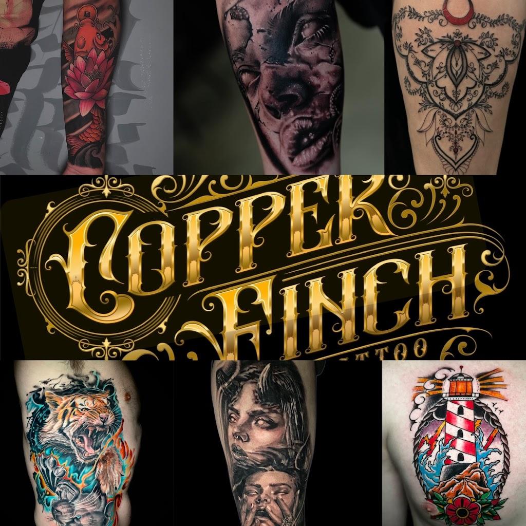 Copper Finch Tattoo
