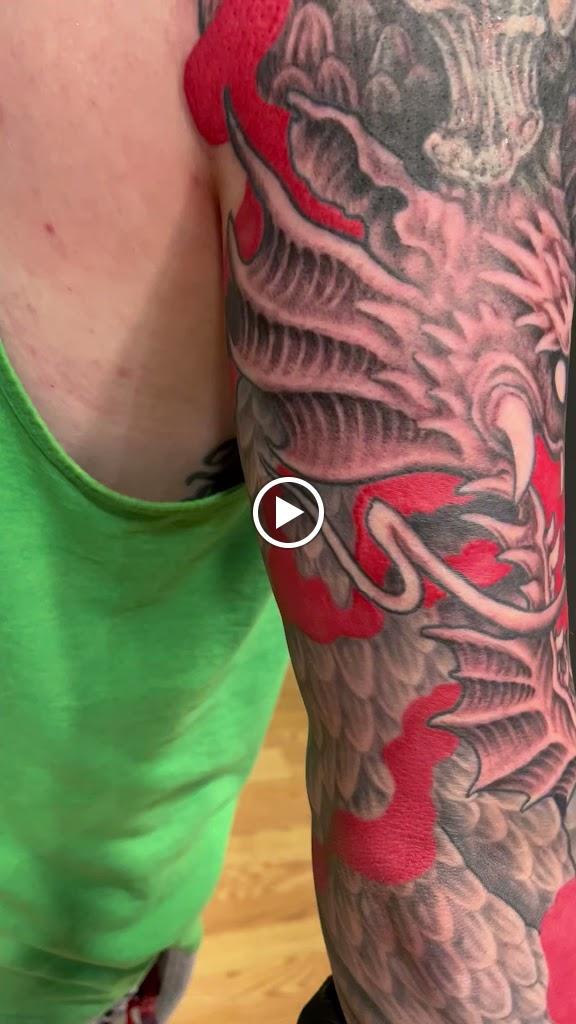 Neon Hannya Tattoo Videos in Cheyenne, Wyoming
