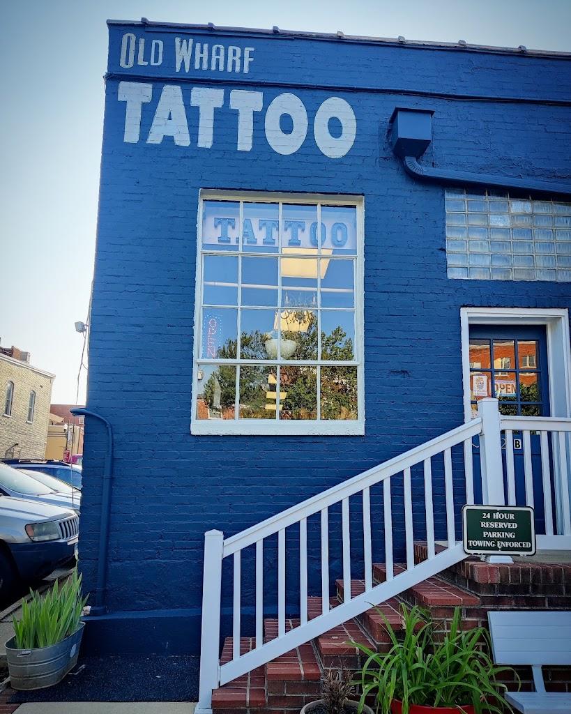 Old Wharf Tattoo Exterior in Staunton, Virginia