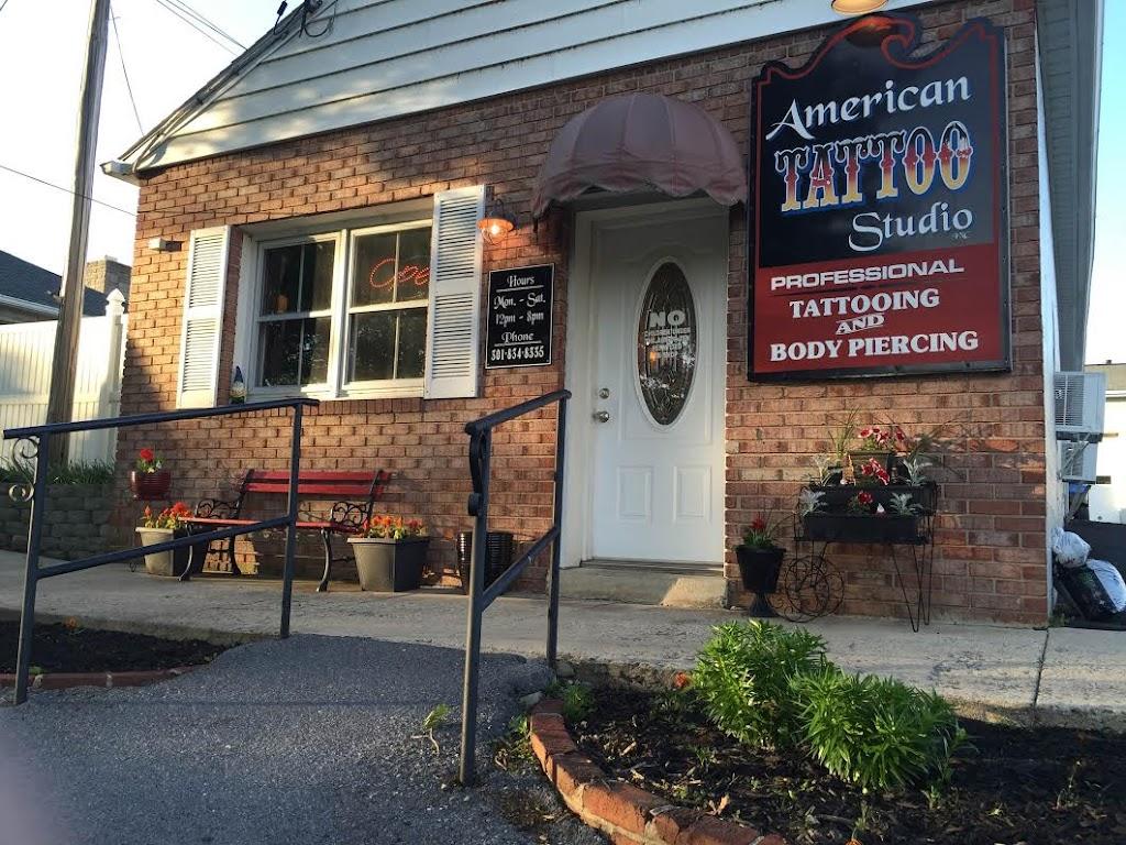 American Tattoo Studio Exterior in Knoxville, Maryland