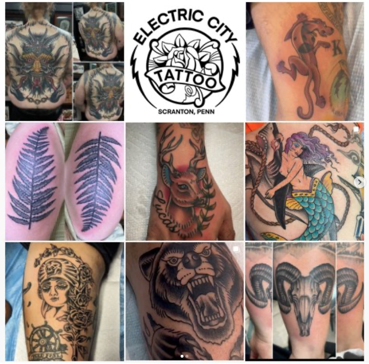 Electric City Tattoo and Piercing Tattoo in Scranton, Pennsylvania