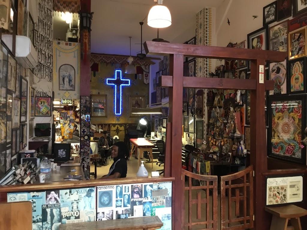 Temple Tattoo Inside in Oakland, California