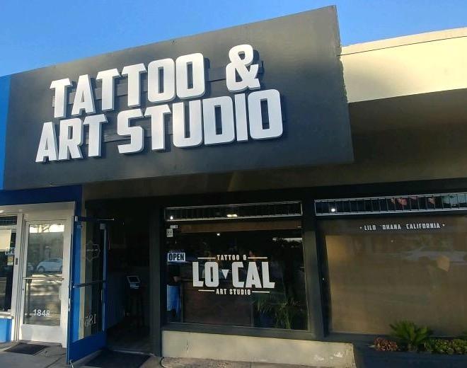 Lo Cal Tattoo Studio Exterior in Anaheim, California