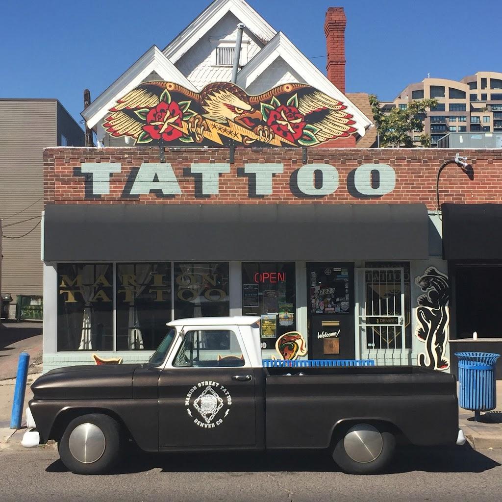 Marion Street Tattoo Exterior in Denver, Colorado