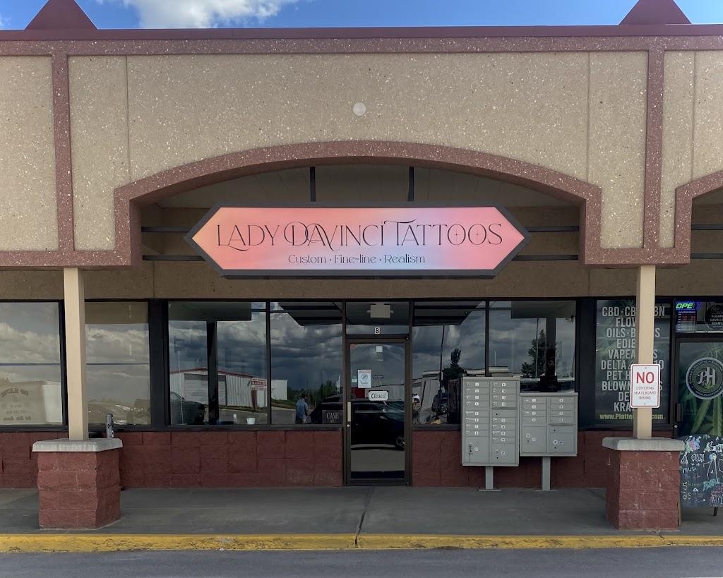 Lady DaVinci Tattoos Exterior in Gillette, Wyoming